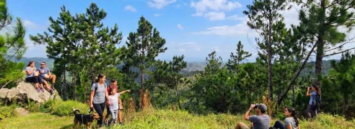 Formación rocosa con forma de gato en Monte El Gato